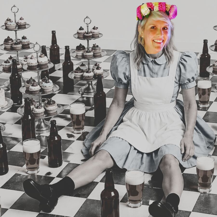 Über Bierkränzchen und Sandra Heyne