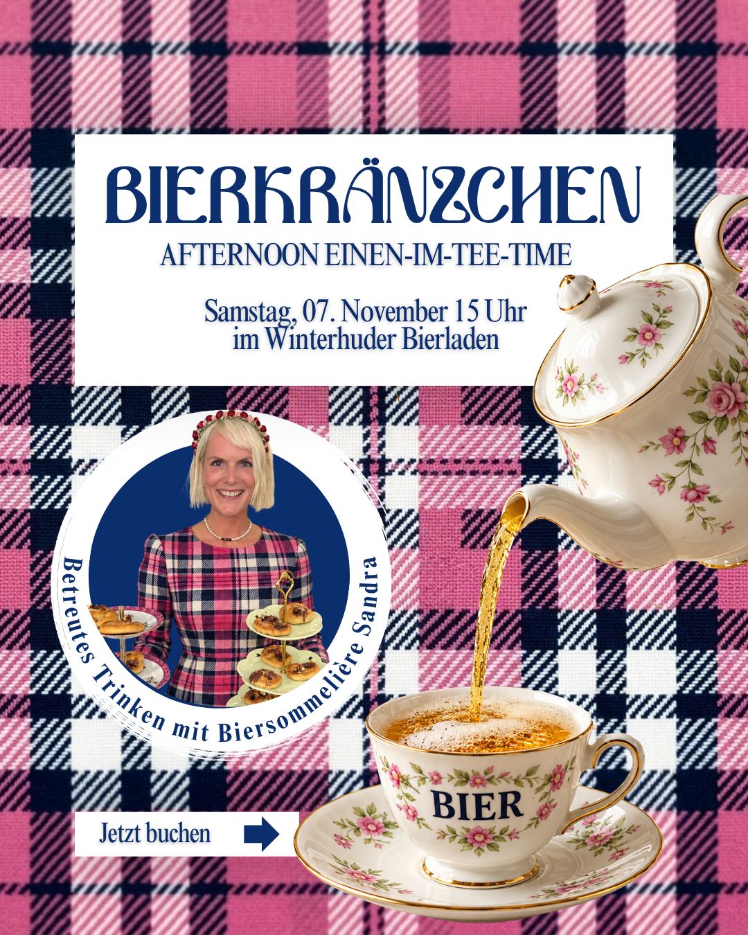Bierkränzchen Afternoon Einen-im-Tee-Time am Sa, 7. November 2026, 15 Uhr im Winterhuder Bierladen