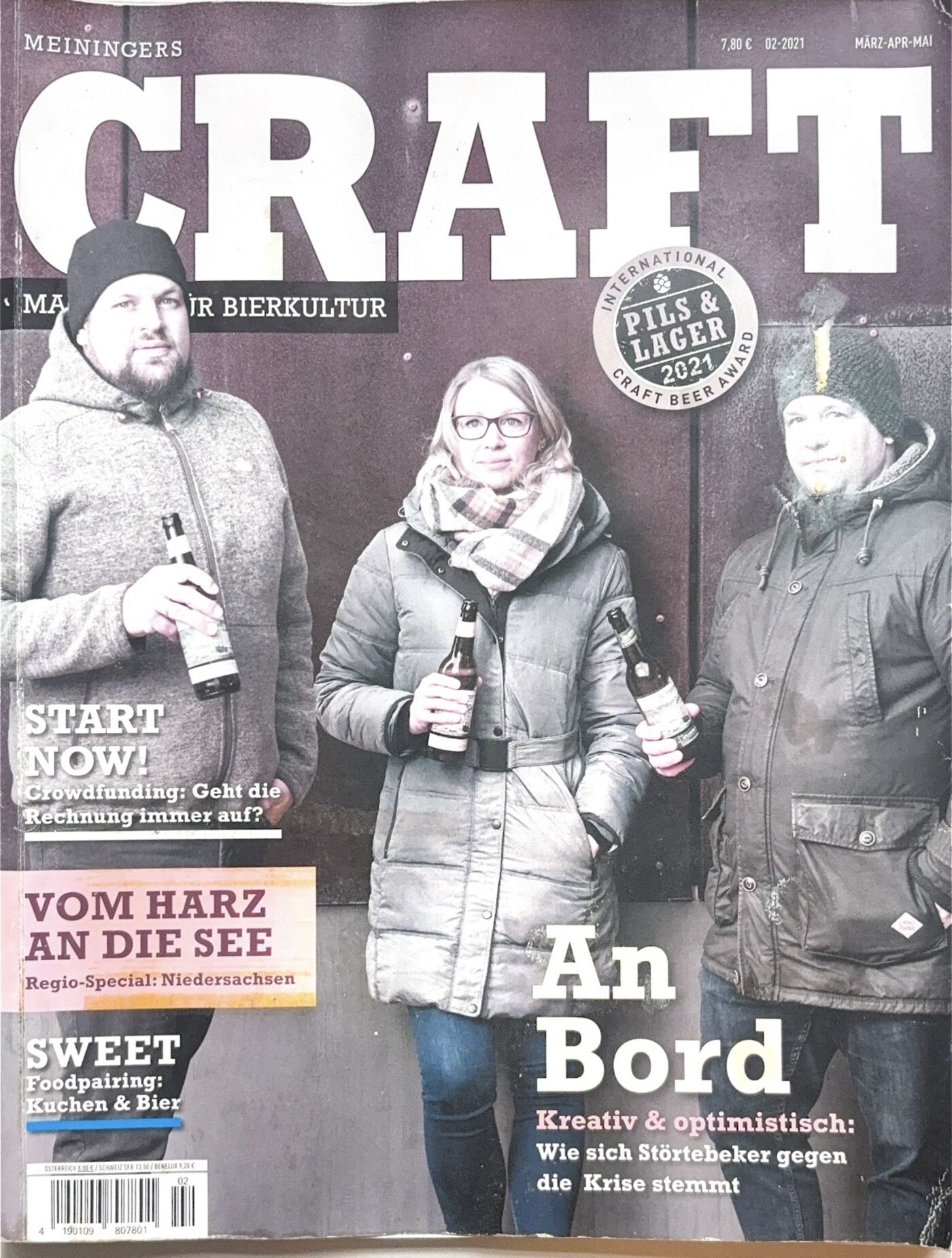 Meiningers CRAFT – Bierkränzchen Presseartikel, Titelseite