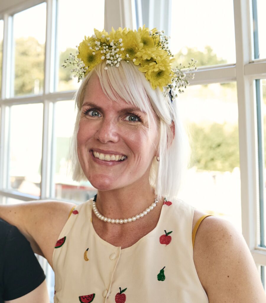 Sandra Heyne, Biersommelière und Gastgeberin des Hamburger Bierkränzchens